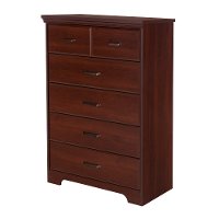 10124 Cherry 5-Drawer Chest - Versa-2