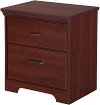 10125 Cherry 2-Drawer Nightstand - Versa