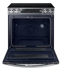NE58K9850WG Samsung Electric Smart Range - 5.8 cu. ft. Black Stainless Steel-2