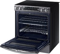 NE58K9850WG Samsung Electric Smart Range - 5.8 cu. ft. Black Stainless Steel-3