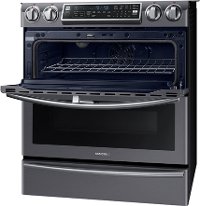 NE58K9850WG Samsung Electric Smart Range - 5.8 cu. ft. Black Stainless Steel-4