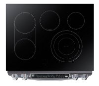 NE58K9850WG Samsung Electric Smart Range - 5.8 cu. ft. Black Stainless Steel-5