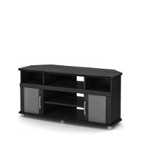 10127 Gray Oak Corner TV Stand - City Life