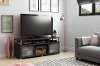 10128 Gray Oak Contemporary TV Stand - City Life -1