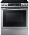 NE58K9430SS Samsung 30 Inch Slide In Electric Convection Range - 5.8 cu. ft. Stainless Steel