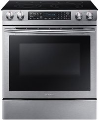 NE58K9430SS Samsung 30 Inch Slide In Electric Convection Range - 5.8 cu. ft. Stainless Steel