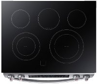 NE58K9430SS Samsung 30 Inch Slide In Electric Convection Range - 5.8 cu. ft. Stainless Steel-5