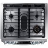 NX58K9850SS Samsung Double Oven Gas Range with Blue LED Illuminated Knobs - 5.8 cu. ft. Stainless Steel-2