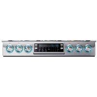 NX58K9850SS Samsung Double Oven Gas Range with Blue LED Illuminated Knobs - 5.8 cu. ft. Stainless Steel-7