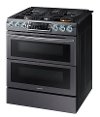 NX58K9850SG Samsung 5.8 cu. ft. Gas Slide-in Range - Black Stainless Steel-3