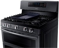 NX58K7850SG Samsung Double Oven Gas Range - 5.8 cu. ft. Black Stainless Steel-6