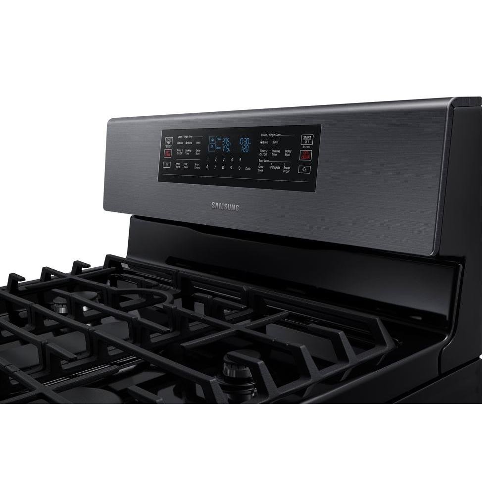 NX58K7850SG Samsung Double Oven Gas Range - 5.8 cu. ft. Black Stainless Steel-7