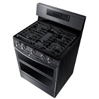 NX58K7850SG Samsung Double Oven Gas Range - 5.8 cu. ft. Black Stainless Steel-8