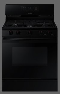 NX58K3310SB Samsung 30 Inch Gas Range - 5.8 cu. ft. Black