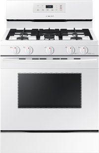 NX58K3310SW Samsung Gas Range - 5.8 cu. ft. White