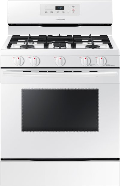 NX58K3310SW Samsung Gas Range - 5.8 cu. ft. White