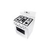 NX58K3310SW Samsung Gas Range - 5.8 cu. ft. White -4