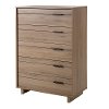 9067035 Rustic Oak 5-Drawer Chest - Fynn-2