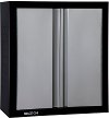 SGO-1250-WALLCABINET Stack-On Black and Silver 2-Door Wall Cabinet
