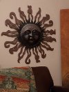 37 Metal Sun Wall Decor