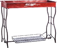 Red Wagon Potting Table