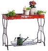 Red Wagon Potting Table-2