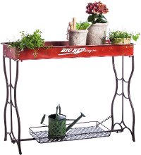 Red Wagon Potting Table-2