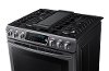 NX58K9500WG Samsung Gas Range - 5.8 cu. ft. Black Stainless Steel-3