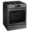 NX58K9500WG Samsung Gas Range - 5.8 cu. ft. Black Stainless Steel-5