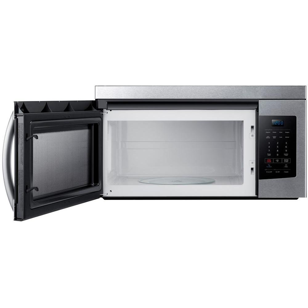 ME16K3000AS Samsung Over the Range ME16K3000 Microwave - 1.6 cu. ft. Stainless Steel-2