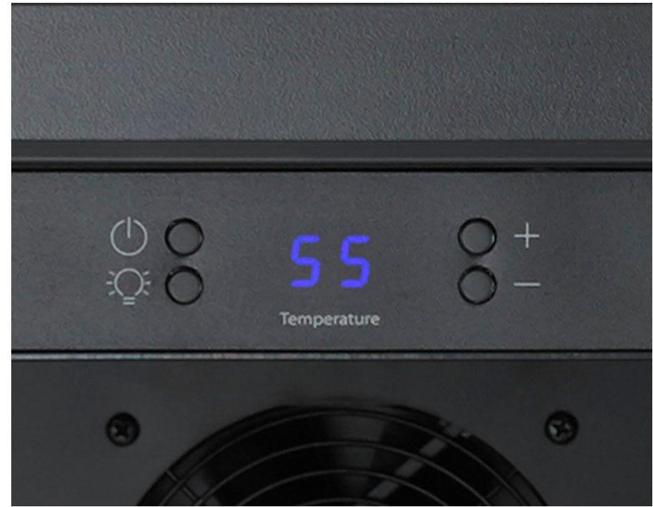 WUW35X24DS Whirlpool Undercounter Wine Cooler with Custom Temperature Control - Stainless Steel-2