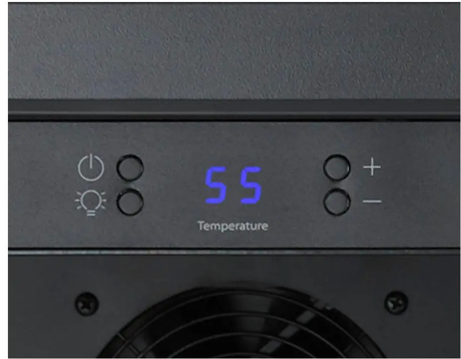 WUW35X24DS Whirlpool Undercounter Wine Cooler with Custom Temperature Control - Stainless Steel-2