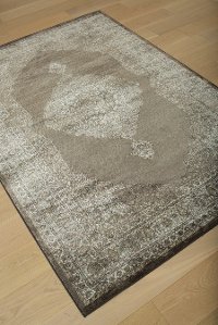 5 x 8 Medium Brown and Beige Area Rug - Sonoma-2