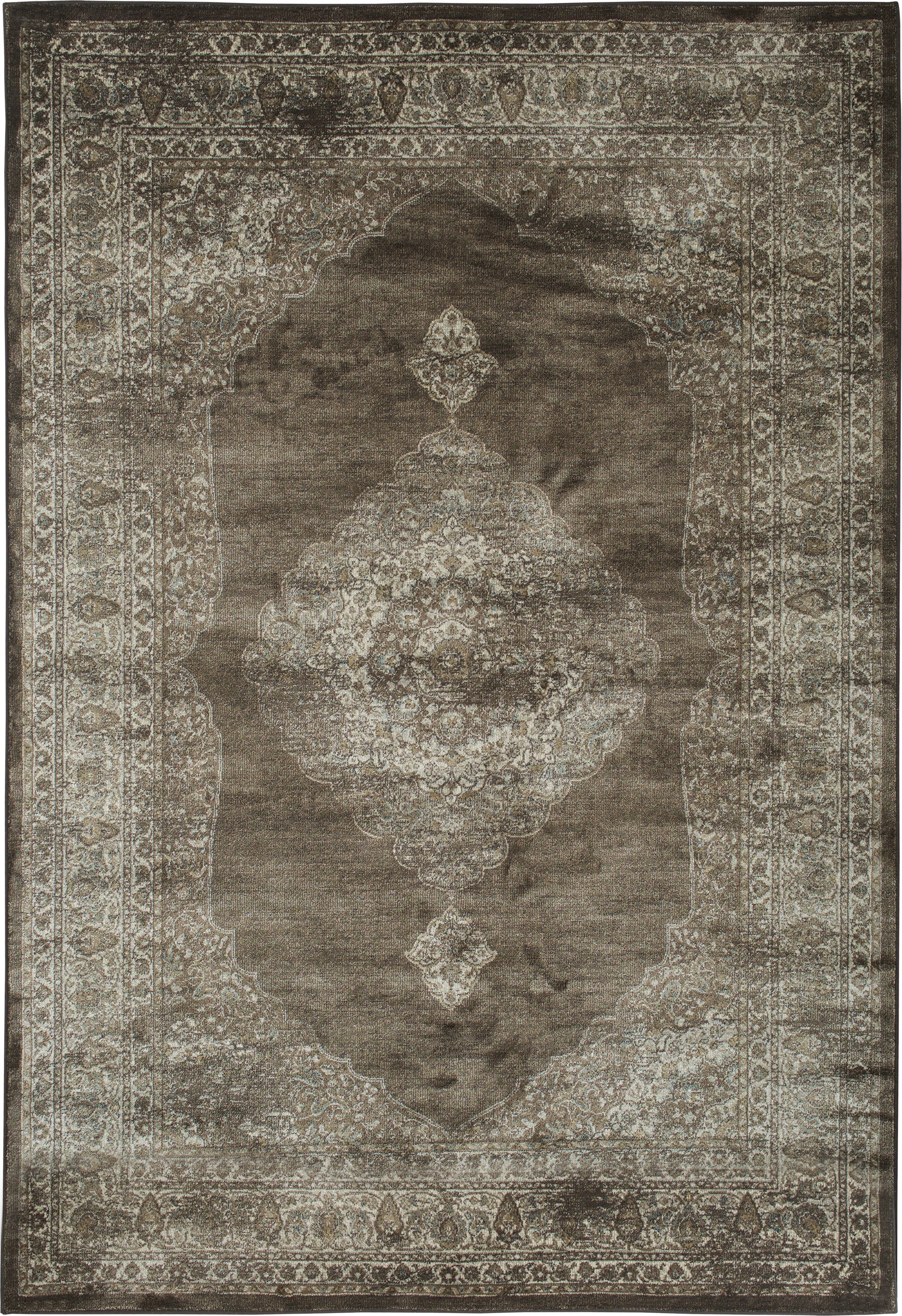 Sonoma 5 x 8 Brown and Beige Area Rug-1