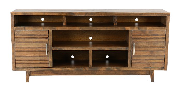Avondale Charcoal Brown 76 Inch TV Stand