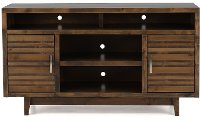 62 Inch Charcoal Brown TV Stand - Avondale