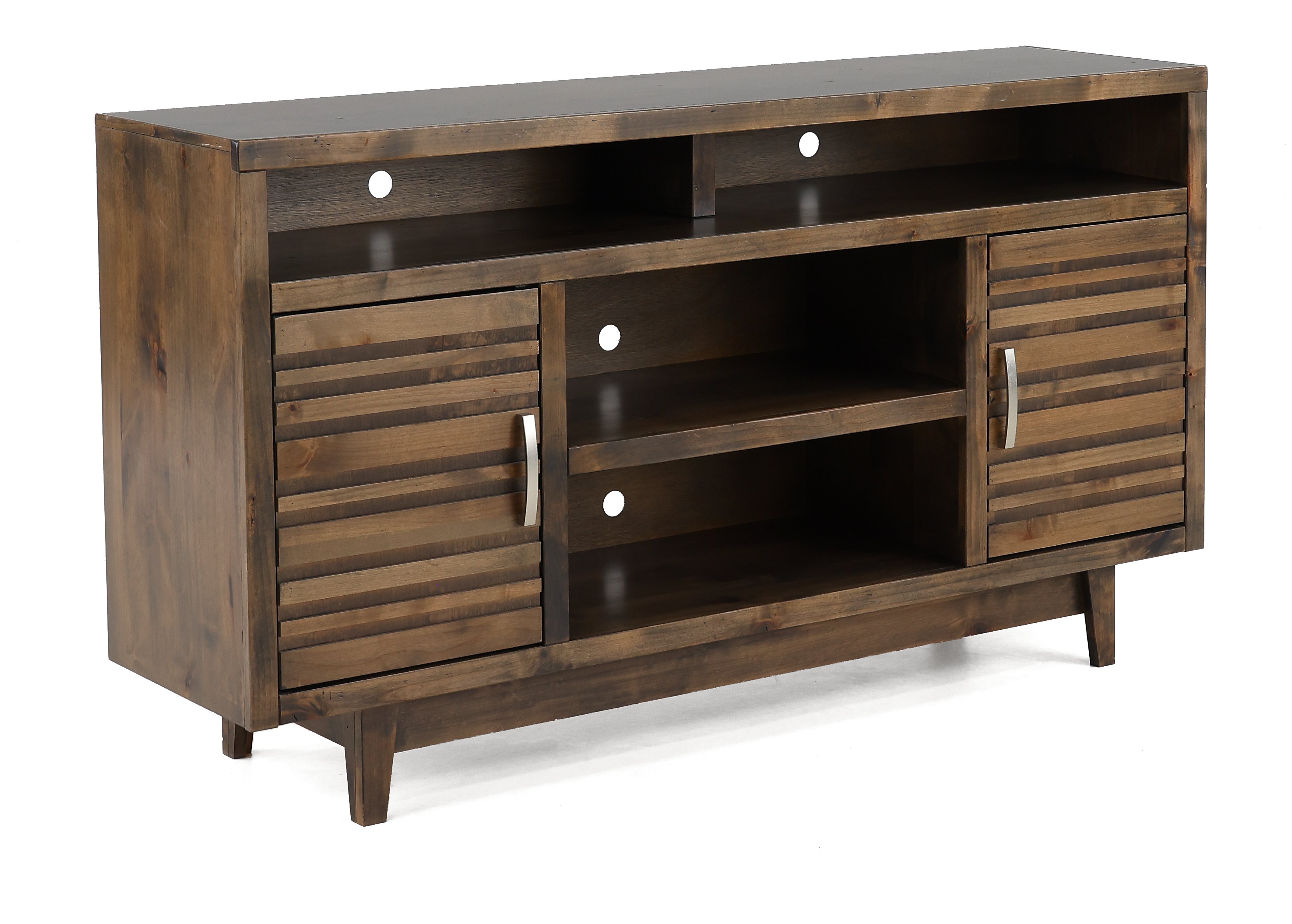 Avondale 62 Inch Charcoal Brown TV Stand-2