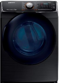 DV45K6500GV Samsung Multi-Steam Gas Dryer - 7.5 cu. ft. Black Stainless Steel