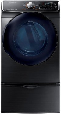 DV50K7500EV Samsung 7.5 cu. ft. Electric Dryer - Black Stainless Steel