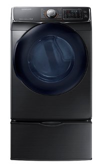 DV50K7500GV Samsung Gas Dryer - 7.5 cu. ft. Black Stainless Steel