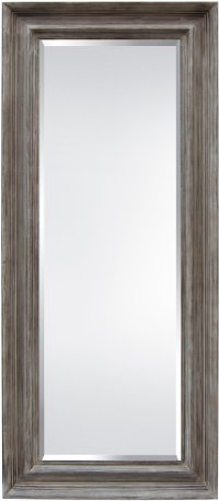 Distressed Wood Frame Mirror