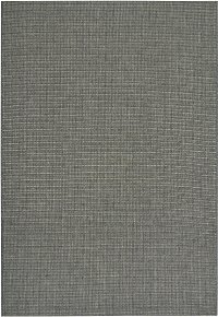 4 x 6 Small Charcoal Gray Indoor-Outdoor Rug - Weatherwise
