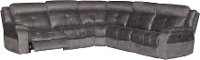 Gray 5 Piece 2x Power Reclining Sectional Sofa - Denver