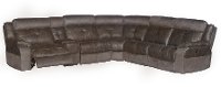 Gray 6 Piece 3x Power Reclining Sectional Sofa - Denver