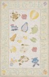 4 x 6 Small Baby Toys Yellow Area Rug - 'Lil Mo Classic