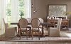 Clearance Pecan and Concrete 5 Piece Dining Set - Sherborne Collection