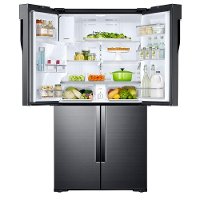 RF28K9070SG Samsung 4 Door French Door Smart Refrigerator with FlexZone - 28.1 cu. ft., 36 Inch Black Stainless Steel-3