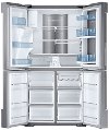RF22K9381SR Samsung 4-door French Door Refrigerator with Water and Ice Dispenser - 36 Inch Stainless Steel Counter Depth-4