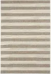 473067535 4 x 6 Small Striped Barley Tan Indoor-Outdoor Rug - Finesse