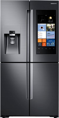 RF28K9580SG Samsung Family Hub Refrigerator - 36 Inch Black Stainless Steel